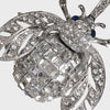 Sparkle bee hanging ornament, crystal