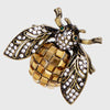Mini bug clip set, gold