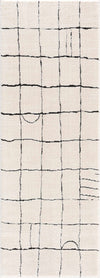 Keanu Black & White Gambit Rug