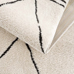 Keone Black & White Area Rug