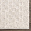 Leryn Ivory Checkered Area Rug