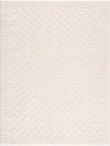 Leryn Ivory Checkered Area Rug