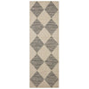 Chris Loves Julia x Loloi Francis Beige / Charcoal Runner
