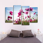 Wild Cosmos Flowers Wall Art