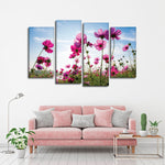 Wild Cosmos Flowers Wall Art