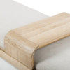 Fawkes Savoy Parchment Bench | ready to ship!