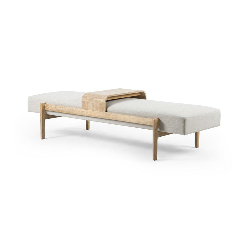 Fawkes Savoy Parchment Bench | ready to ship!