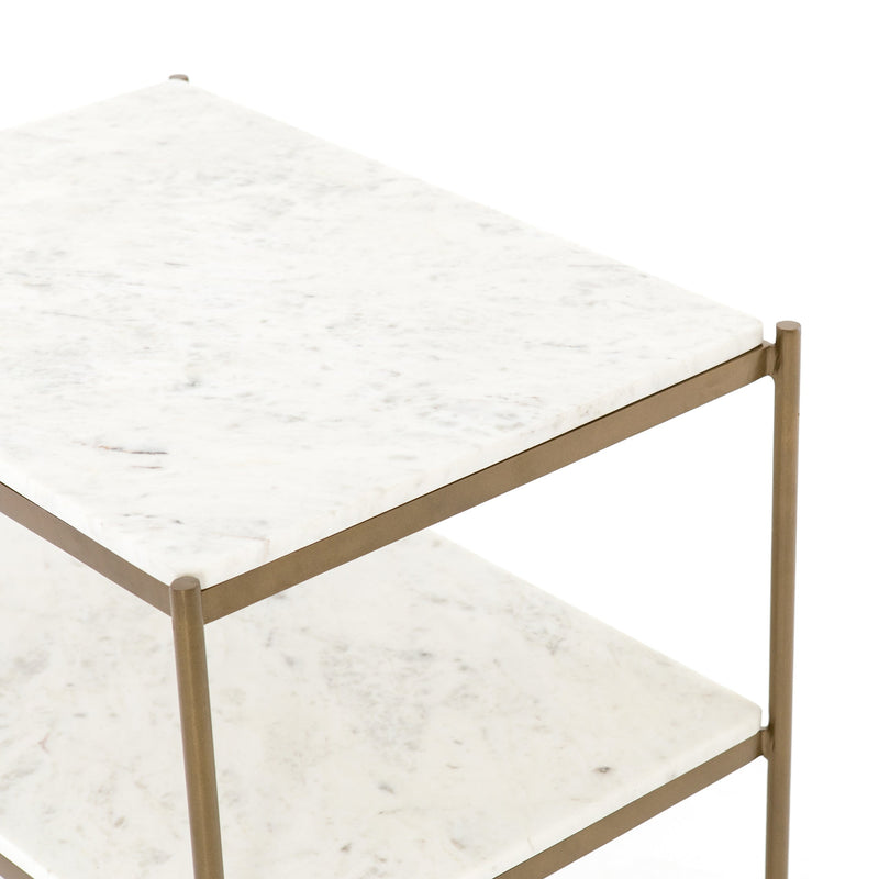 Felix Nightstand - Antique Brass | ready to ship!