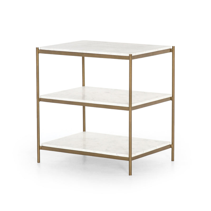 Felix Nightstand - Antique Brass | ready to ship!