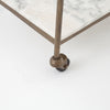 Tatum Antique Brass Rectangular Bar Cart | ready to ship!