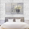 White Rose Bouquet Wall Art
