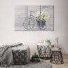 White Rose Bouquet Wall Art