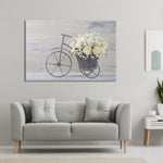 White Rose Bouquet Wall Art