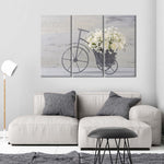 White Rose Bouquet Wall Art