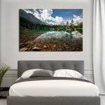 Tranquil Lake Landscape Wall Art