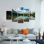 Tranquil Lake Landscape Wall Art