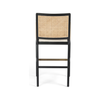 Antonia Cane Brushed Ebony Bar Stool | ready to ship!