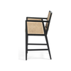 Antonia Cane Brushed Ebony Bar Stool | ready to ship!