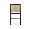Antonia Cane Brushed Ebony Bar Stool | ready to ship!