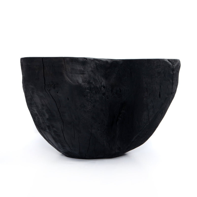 Live Edge Bowl - Carbonized Black | ready to ship!