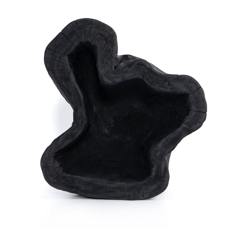 Live Edge Bowl - Carbonized Black | ready to ship!