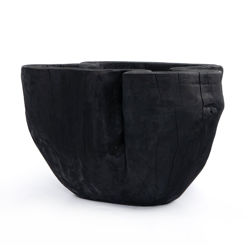 Live Edge Bowl - Carbonized Black | ready to ship!