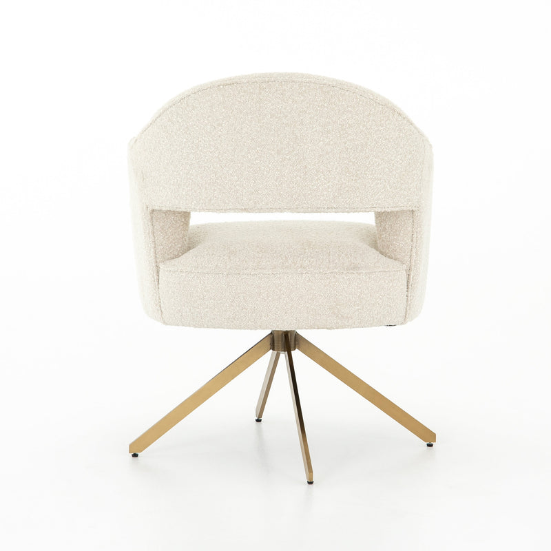 Adara Knoll Natural Desk Chair | ready to ship!
