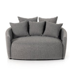 Chloe Fallon Charcoal Media Lounger | ready to ship!