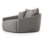 Chloe Fallon Charcoal Media Lounger | ready to ship!