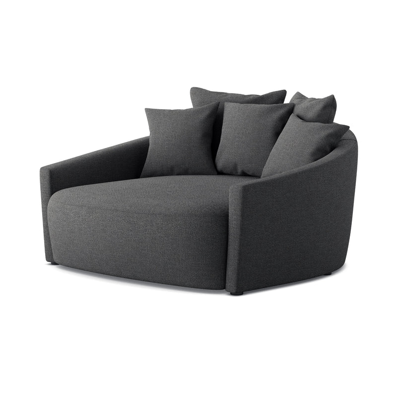Chloe Gibson Smoke Media Lounger | ready to ship!