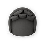 Chloe Gibson Smoke Media Lounger | ready to ship!
