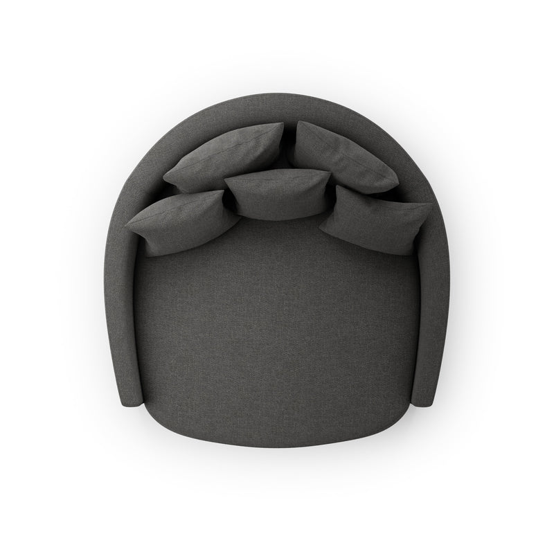 Chloe Gibson Smoke Media Lounger | ready to ship!