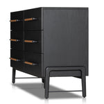 Rosedale Ebony Oak 6 Drawer Dresser | ready to ship!