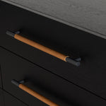 Rosedale Ebony Oak 6 Drawer Dresser | ready to ship!