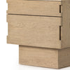 Lennon Travertine Nightstand | ready to ship!