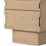 Lennon Travertine Nightstand | ready to ship!