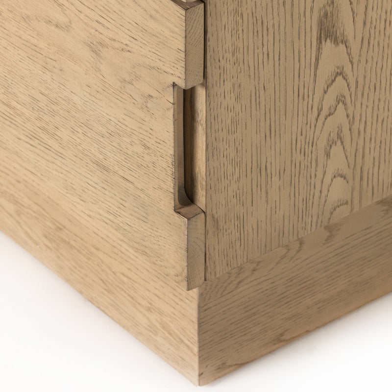 Lennon Travertine Nightstand | ready to ship!