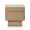 Lennon Travertine Nightstand | ready to ship!