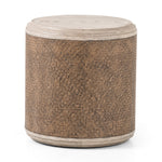Kristen Weathered Blonde End Table | ready to ship!