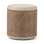 Kristen Weathered Blonde End Table | ready to ship!