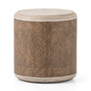 Kristen Weathered Blonde End Table | ready to ship!