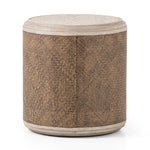 Kristen Weathered Blonde End Table | ready to ship!