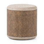 Kristen Weathered Blonde End Table | ready to ship!