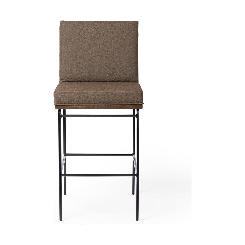 Crete Fiqa Boucle Cocoa Stool