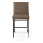 Crete Fiqa Boucle Cocoa Stool
