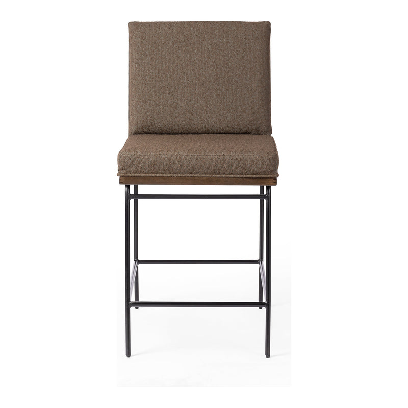 Crete Fiqa Boucle Cocoa Stool