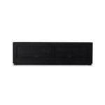 Abaso Ebony Rustic Wormwood Oak Media Console | shipping 9/29/2025