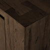 Abaso Ebony Rustic Wormwood Oak Media Console | shipping 9/29/2025