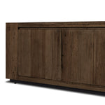 Abaso Ebony Rustic Wormwood Oak Media Console | shipping 9/29/2025