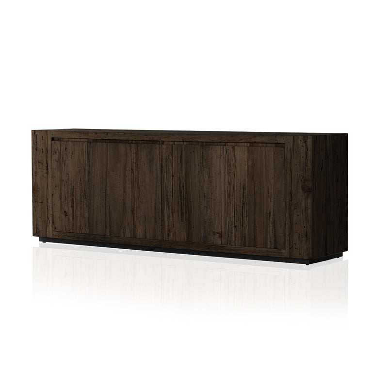 Abaso Ebony Rustic Wormwood Oak Sideboard | ready to ship!